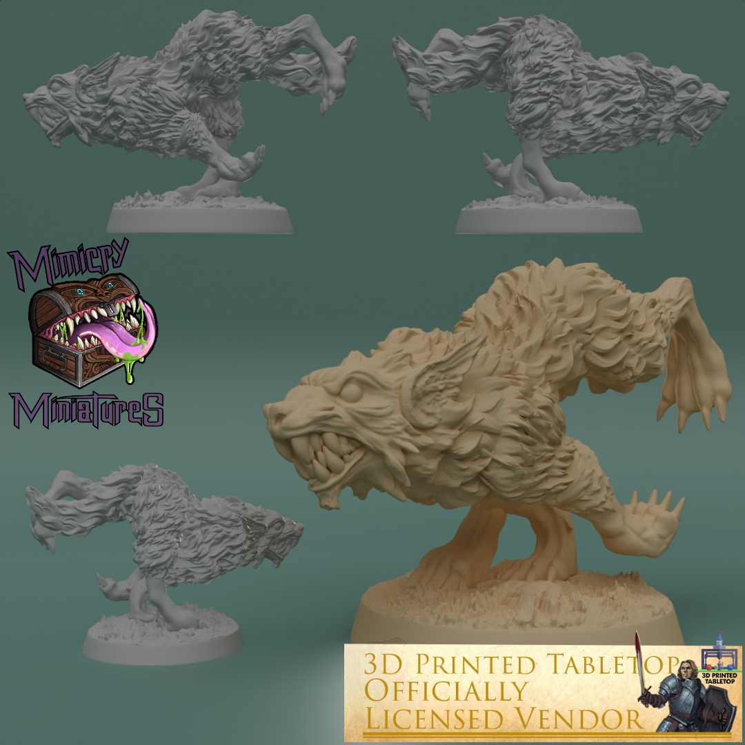 Wolves - The Lost Adventures from 3D Printed Tabletop image 3